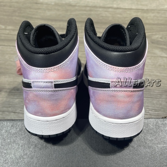 Air Jordan 1 Mid GS Pink Clouds ☁️ - Picture 10 of 11